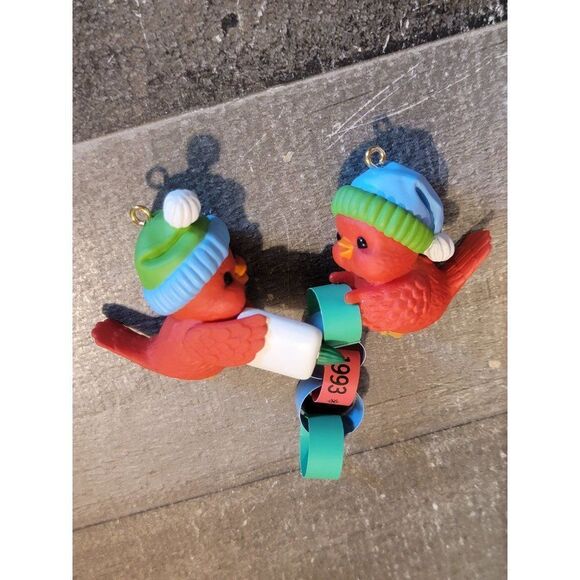 Hallmark great connections 1993 ornament Xmas Decor bird - Picture 4 of 4